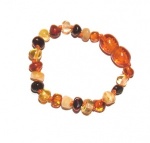Baroque Amber Child Clasp Bracelet / Anklet